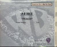 Prince: Peach 1-Track Promo w/ Back Artwork