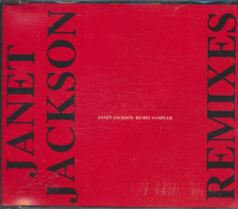 Janet Jackson: Remix Sampler 8-Track Promo Maxi-Single