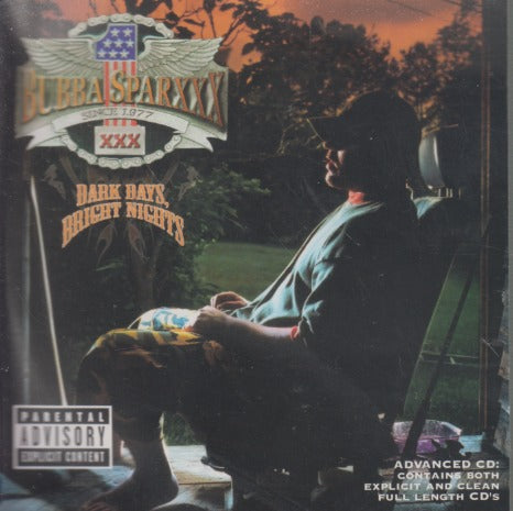 Bubba Sparxxx: Dark Days, Bright Nights Clean 18-Track Advance Promo