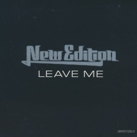New Edition: Leave Me 2-Track Promo
