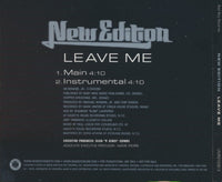 New Edition: Leave Me 2-Track Promo