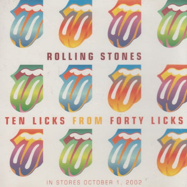 Rolling Stones: Ten Licks From Forty Licks 10-Track Promo