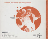 Frankie Knuckles: Too Many Fish 3-Track Promo w/ Back Artwork