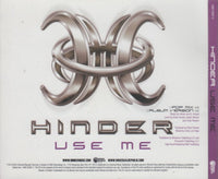 Hinder: Use Me 2-Track Promo w/ Back Artwork