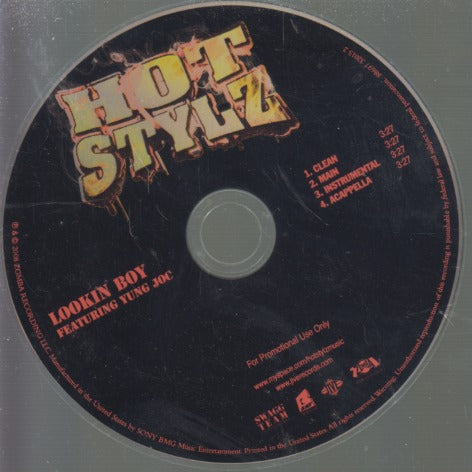 Hot Stylz: Lookin Boy 4-Track Promo w/ No Artwork