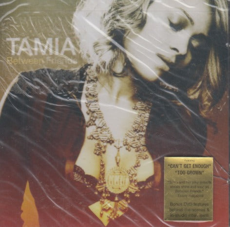Tamia: Between Friends 2-Disc Set w/ Hype Sticker & Cracked Case