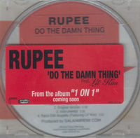Rupee: Do The Damn Thing 4-Track w/ Hype Sticker