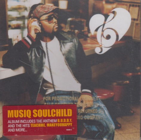 Musiq Soulchild: Luvanmusiq Promo Stamped w/ Hype Sticker