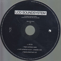 LCD Soundsystem: 45:33 4-Track Promo w/ Back Artwork