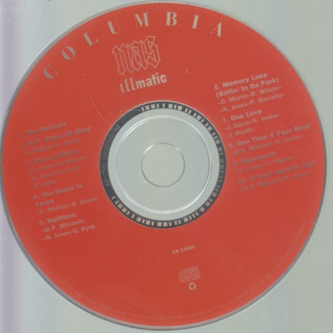 Nas: Illmatic w/ No Artwork