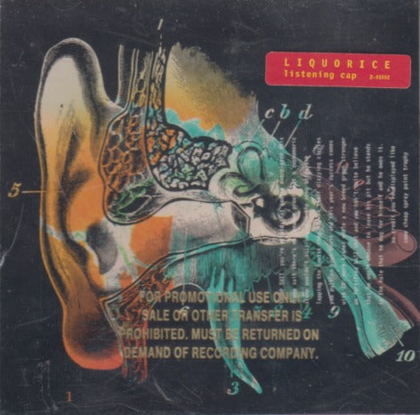 Liquorice: Listening Cap Promo Stamped w/ Hype Sticker & Cracked Case