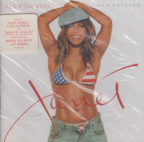 Janet Jackson: All For You DVD Edition Limited 2-Disc Set w/ Hype Sticker & C