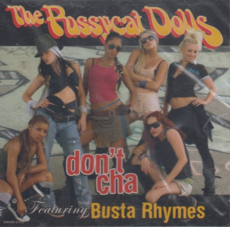 The Pussycat Dolls: Don't Cha 2-Track Maxi-Single w/ Drill Hole