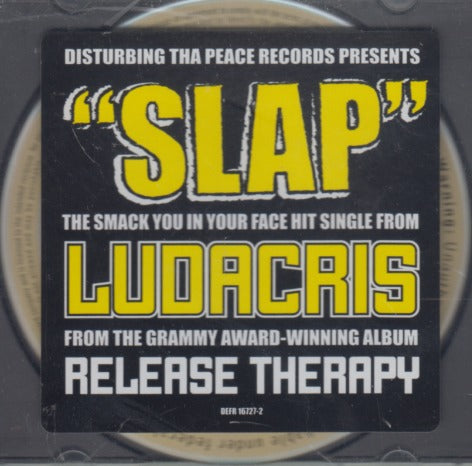 Ludacris: Slap 3-Track Promo w/ Hype Sticker & Cracked Case