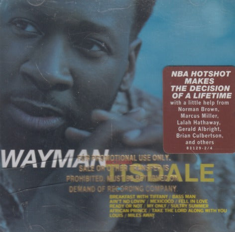 Wayman Tisdale: Decisions Promo Stamped w/ Hype Sticker & Cracked Case