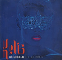 Kelis: Acapella: The Remixes 6-Track Promo w/ Front Artwork