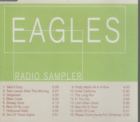 Eagles: Radio Sampler Germany 16-Track Promo