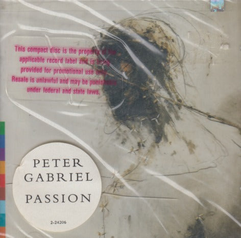 Peter Gabriel: Passion: Music For The Last Temptation Of Christ w/ Hype Sticker & Cracked Case