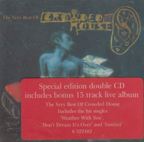 Crowded House: Recurring Dream: The Very Best Of Crowded House Holland Limited 2-Disc Set w/ Hype Sticker & Cracked Case