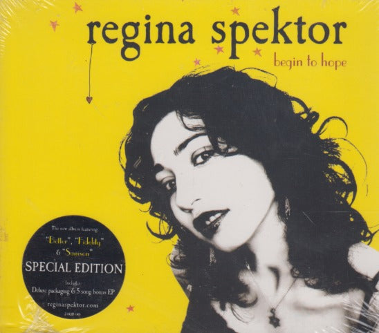 Regina Spektor: Begin To Hope Special 2-Disc Set w/ Hype Sticker