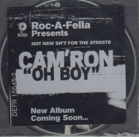 Cam'ron: Oh Boy 3-Track Promo w/ Hype Sticker & Cracked Case