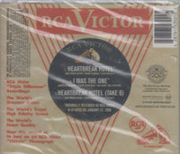 Elvis Presley: Heartbreak Hotel 50th Anniversary w/ Hype Sticker, Cracked Case & Drill Hole