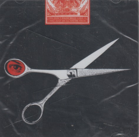 The White Stripes: You Don't Know What Love Is (You Just Do As You're Told) 3-Track Maxi-Single w/ Cracked Case & Saw Mark