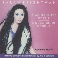 Sarah Brightman: A Whiter Shade Of Pale / A Question Of Honour 10-Track Advance Promo