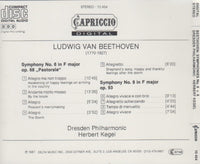 Ludwig Van Beethoven: Symphony No. 6 Pastorale / Symphony No. 8