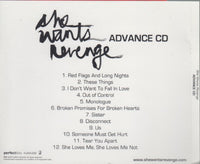 She Wants Revenge: She Wants Revenge 12-Track Advance Promo