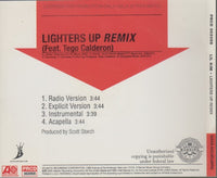 Lil' Kim: Lighters Up Remix 4-Track Promo w/ Back Artwork