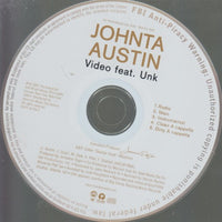 Johnta Austin: Video 5-Track Promo w/ Back Artwork