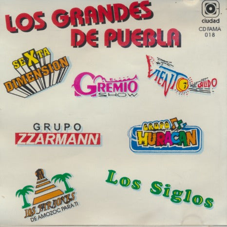 Los Grandes De Puebla w/ Writing on Artwork
