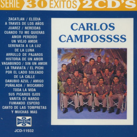 Carlos Campossss: 30 Exitos 2-Disc Set