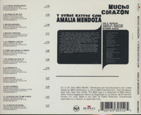 Amalia Mendoza: Mucho Corazon... Y Otros Exitos Con Amalia Mendoza