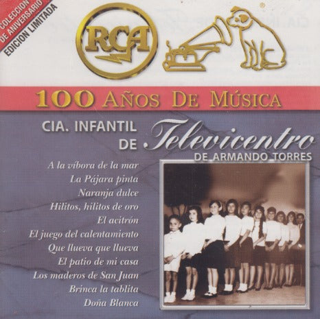 Cia. Infantil De Televicentro De Armando Torres: 100 Anos De Musica Edicion Limitada 2-Disc Set