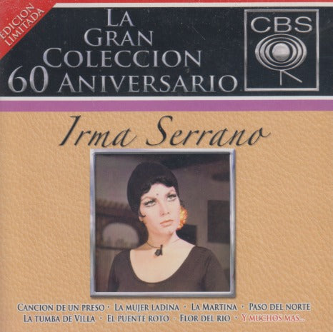 Irma Serrano: La Gran Coleccion 60 Aniversario Edicion Limitada 2-Disc Set
