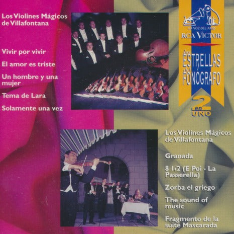 Los Violines Magicos De Villafontana: 2 En Uno