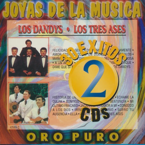 Los Dandys / Los Tres Ases: Joyas De La Musica: 30 Exitos 2-Disc Set