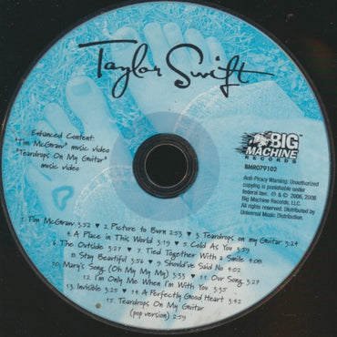 Taylor Swift: Taylor Swift 2008 w/ No Artwork