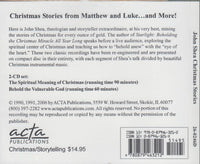 John Shea: Christmas Stories: Themes From Matthew And Luke 2-Disc Set