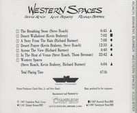 Steve Roach / Kevin Braheny / Richard Burmer: Western Spaces