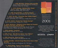 Eclectic Orange Festival: 2001 Sampler 11-Track Promo
