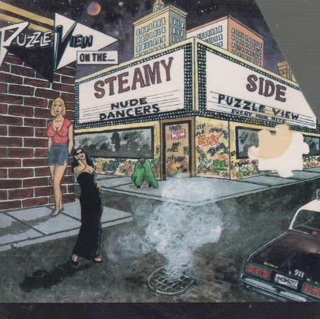 Puzzleview: On The Steamy Side w/ Cut Artwork