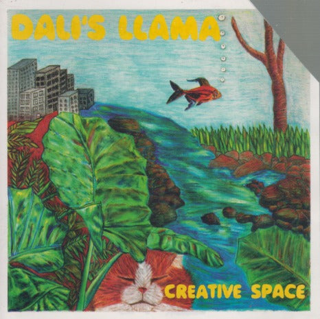 Dali's Llama: Creative Space w/ Cut Artwork