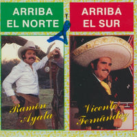 Ramon Ayala / Vicente Fernandez: Arriba El Norte / Arriba El Sur w/ Writing on Artwork