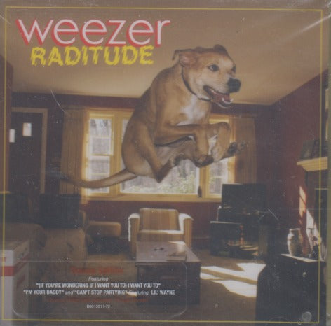 Weezer: Raditude 2-Disc Set Deluxe w/ Hype Sticker & Drill Hole