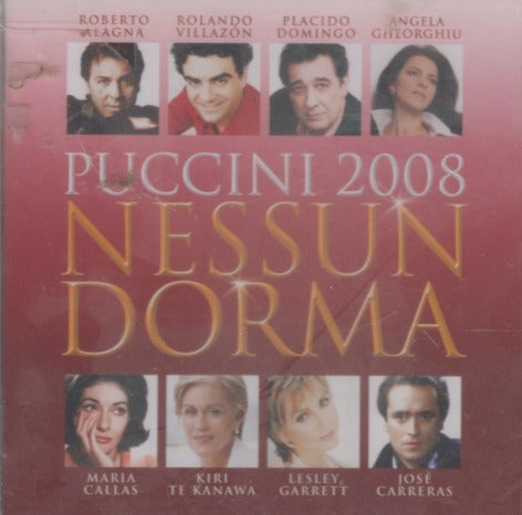 Puccini 2008 Nessun Dorma 2-Disc Set