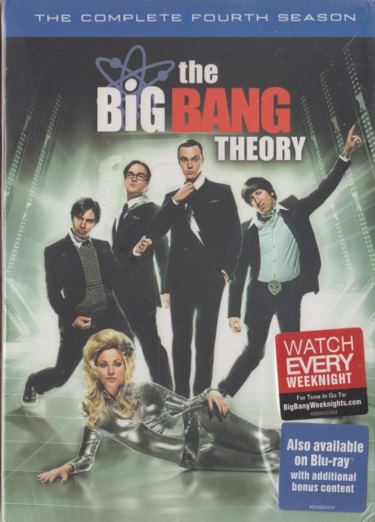 The Big Bang Theory: The Complete Fourth Season 3-Disc Set