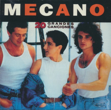 Mecano: 20 Grandes Canciones w/ Front Artwork